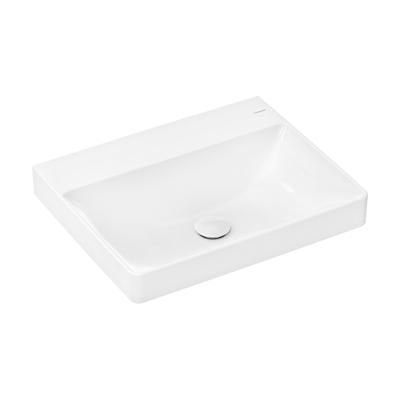 Hansgrohe Xelu Q wastafel - 60x48x8cm - zonder kraangat - wit