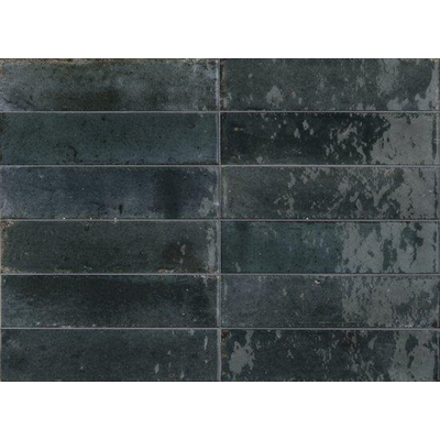 Ragno Look Wandtegel - 6x24cm - 10.0mm - Blu