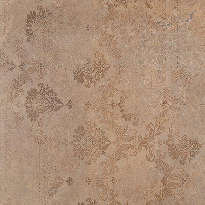 Ceralto Briano Urban Bande décor - 60x60cm - 10.0mm - rectifié - Terracotta