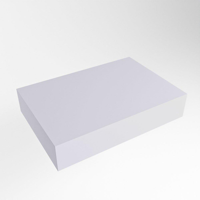 Mondiaz TOP 23 Topblad - 50x23.5x12cm - geschikt voor afdekplaat - Solid surface - Cale