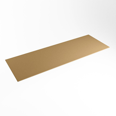 Mondiaz TOP 51 Topblad - 150x51x0.9cm - geschikt voor afdekplaat - Solid surface - Oro
