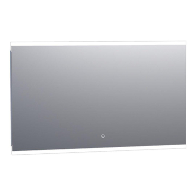 BRAUER Twinlight Spiegel - 120x70cm - verlichting - rechthoek - zilver