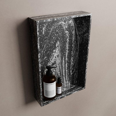 Mondiaz EASY Niche salle de bains - 44.5x8x29.5cm - à encastrer ou à monter - 1 compartiment - Lava