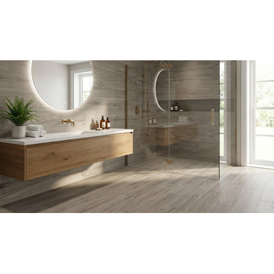 SAMPLE Terravito Colora vloer- en wandtegel - 30x120cm - 9mm - gerectificeerd - (Grijs)