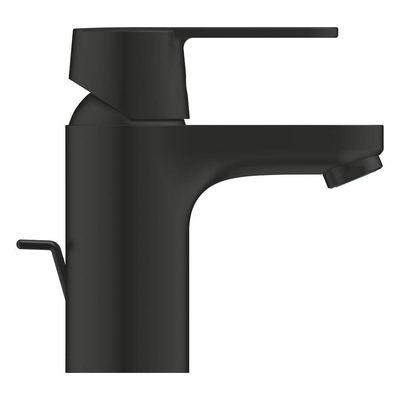 Grohe Get Wastafelmengkraan - s-size - trek waste - matte black (mat zwart)