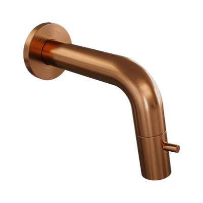 BRAUER Copper Edition Robinet de lavabo - encastré - bec 8.5 - 18.5cm - Cuivre brossé
