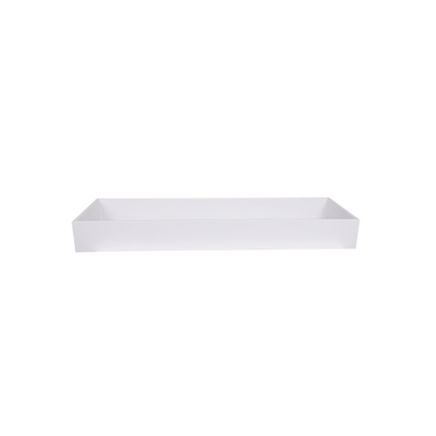 Zeza Arte Nis Inbouw - 30x90x10cm - solid surface - wit mat
