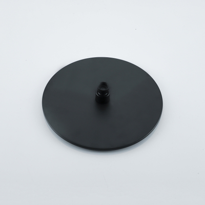 Fortifura Calvi Hoofddouche - 25cm - rond - 7mm - mat zwart