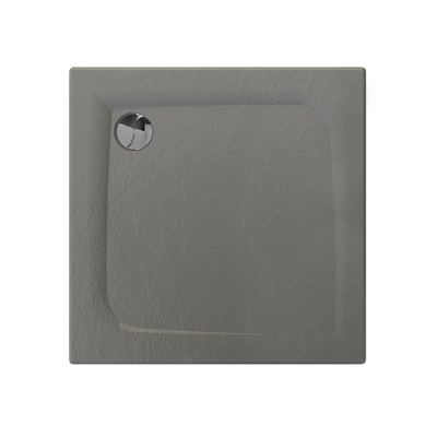 Allibert Mooneo Receveur de douche 80x80cm Gris anthracite