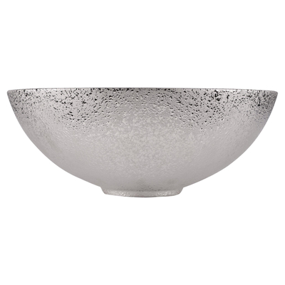 Differnz BRIGHT Vasque à poser - 36x14cm - émaillé - argent