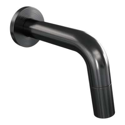 BRAUER Stripe Fonteinkraan - inbouw - inkortbaar - gunmetal geborsteld PVD