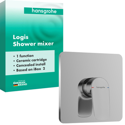 Hansgrohe Logis douchemengkraan voor iBox Universal 2 chroom