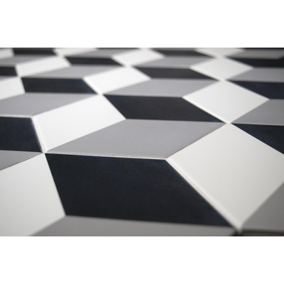 Cifre Ceramica Hexagon Timeless wand- en vloertegel - 15x17cm - 9mm - Zeshoek - Decor - Decor mat glans