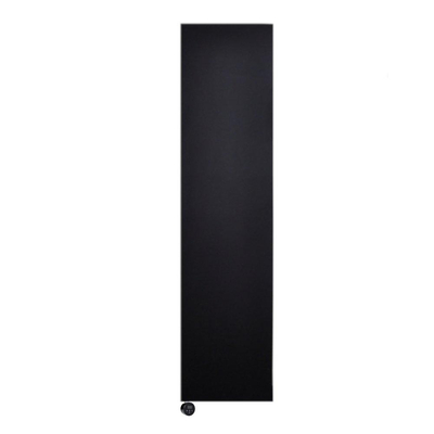 Sanicare Denso Elektrische Radiator - 180x40cm - 948W - design - thermostaat - zwart - linksonder - mat zwart