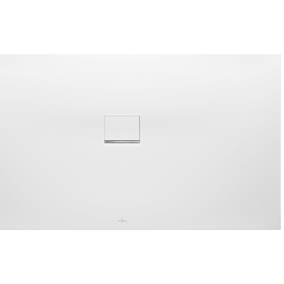 Villeroy & Boch Squaro infinity douchevloer - 110x80cm - Stone White (mat wit)