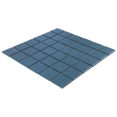 The Mosaic Factory Patterns Carreau mosaïque - 30,9x30,9cm - carreau mural et de sol - navy blue mat