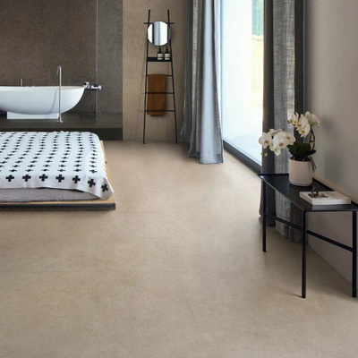 SAMPLE Ceralto Gravito Raw wand- en vloertegel - 120x120cm - 9mm - gerectificeerd - R10 - Porcellanato - Cream (Crème)