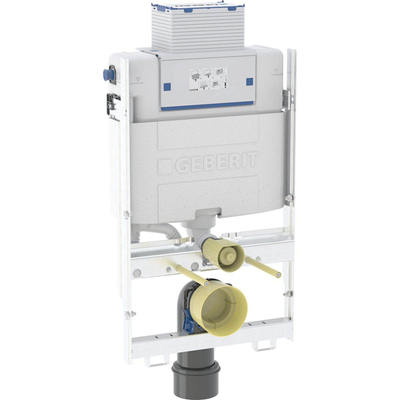 Geberit Gis inbouwreservoir - hoogte 87cm omega - 12cm - blauw