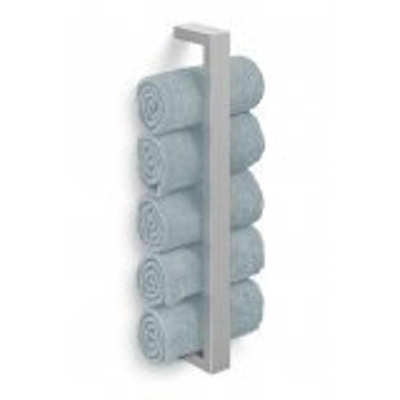 Zack LINEA Porte-serviette - 40x80x70 - acier inoxydable brossé mat