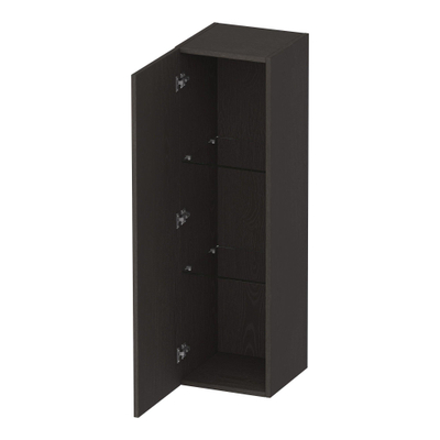 BRAUER Trust Armoire colonne - 120x35x35cm - excl. manette avec 1 porte gauche ou droite pivotante en Bois Anthracite