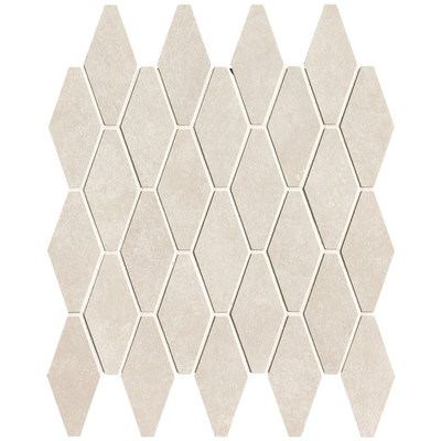 Terravito Elzino wand- en vloertegel - 31x35.5cm - Natuursteen look - White mat (wit)