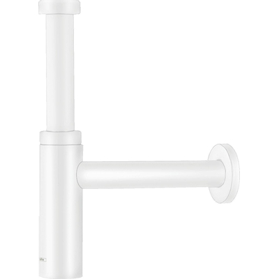 Hansgrohe Universeel Flowstar S Premium siphon design universel 5/4 avec tube mural avec rosace mat blanc