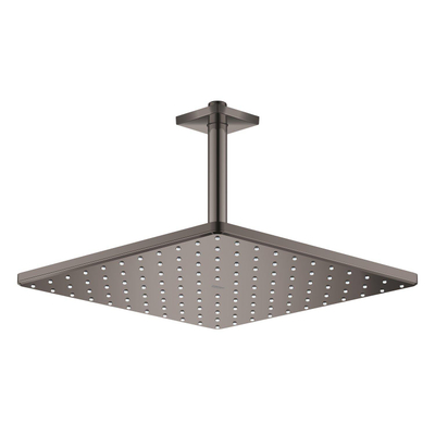 GROHE Rainshower SmartActive 310 Cube Hoofddouche - 31x31cm - 1 straalsoort - plafondarm 14.2cm - hard graphite