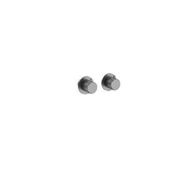 Crosswater 3ONE6 Module Douchekraan - 2 bedieningsomstelling - RVS slate gunmetal (antraciet)