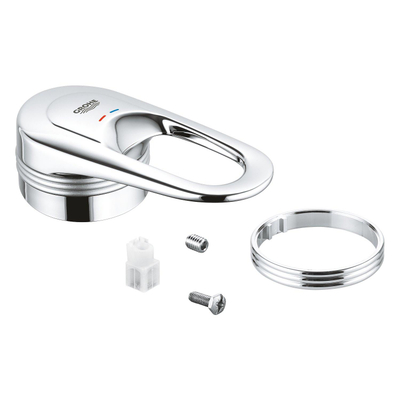 GROHE poignée chrome/chrome mat