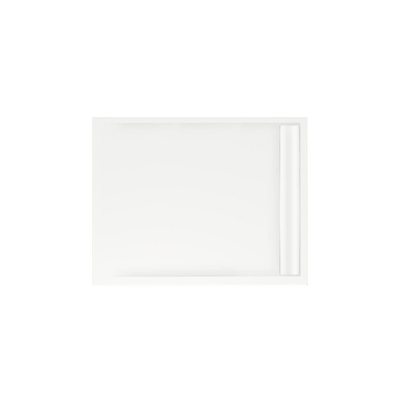 Xenz easy-tray plancher de douche 100x80x5cm rectangle acrylique blanc