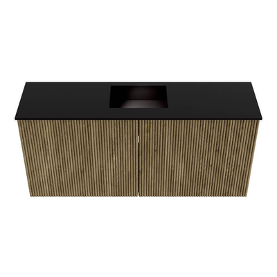 Mondiaz JOYA 90cm toiletmeubel - kleur Dusk - Wastafel FAYE positie Midden 1 kraangat kleur Urban.