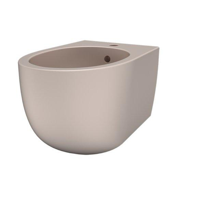 FugaFlow Eccelente Pietra Bidet - 53x36cm - mat roze