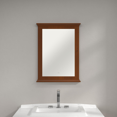 Villeroy & Boch Hommage spiegel - 56x4x75cm - noten (zilver)