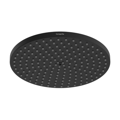 Hansgrohe Raindance S douche de tête - 24cm - powderrain - ecosmart - noir mat