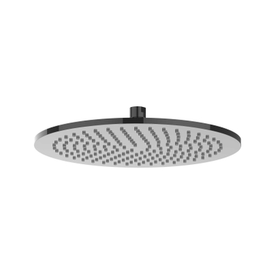 IVY Hoofddouche - medium - 30cm - antikalk nozzels - Zwart chroom PVD