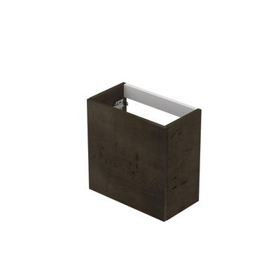 INK Contra/Enter Fonteinkast - 40x22x40cm - 1 deur - push to open of tbv grepen - links/rechtsdraaiend MDF - Chocolate
