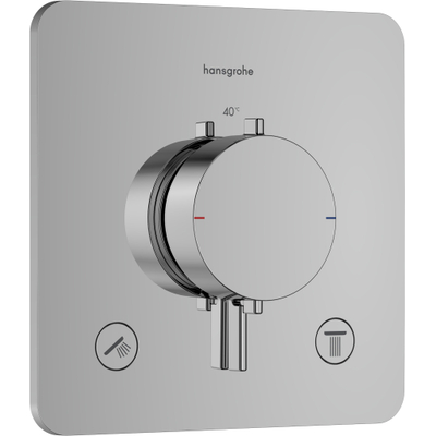 Hansgrohe Ecostat Comfort Q Inbouwthermostaat - 2 functies - chroom