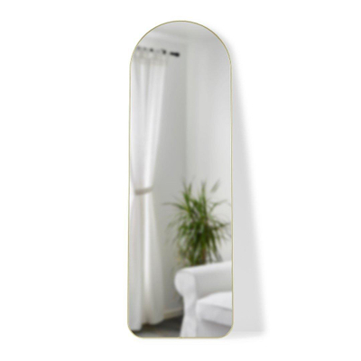 Umbra Hubba Spiegel 158x51x4cm staand/hangend Toog goud SHOWROOMMODEL