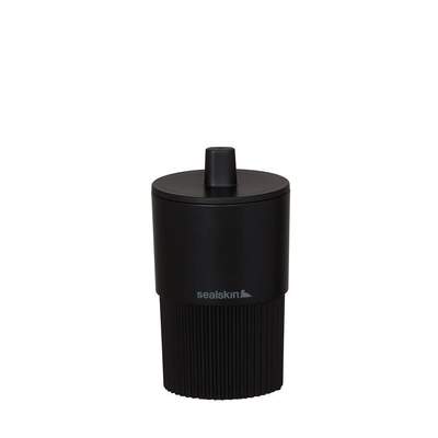 Sealskin Brave Boîte de rangement avec couvercle autoportante Noir