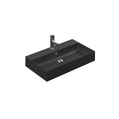 Thebalux wastafel model Cube 1x kom 1x kraangat