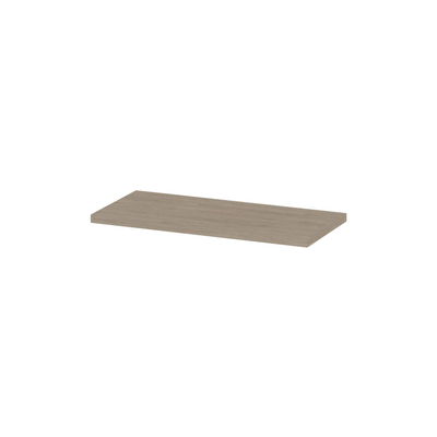 INK Topdeck Wastafelblad - 100x45x3.5cm - tbv onderkast - MFC - Ivoor eiken