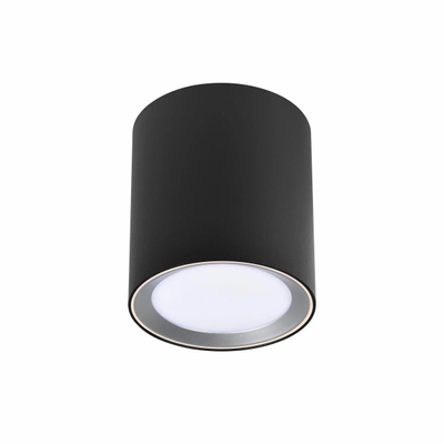 Nordlux Landon 14 plafondlamp 12.5x14x12.5cm IP44 Incl. 9.5W LED 2700K F zwart