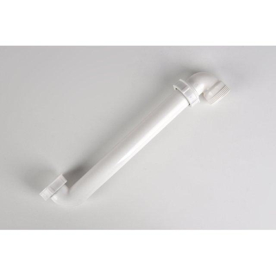 Viega siphon gobelet en plastique pour meuble 1 1/4x32mm gain de place avec rosace et tube mural