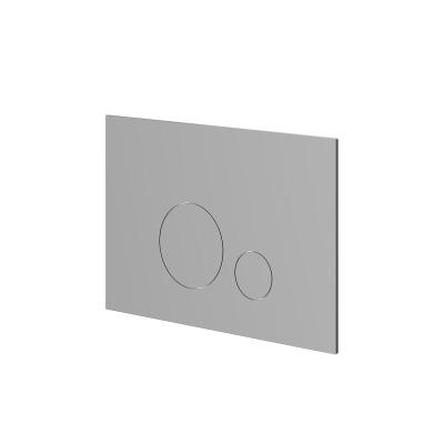 IVY Bedieningspaneel - 24.4x16x0.3cm - ronde knoppen - RVS 304 - chroom