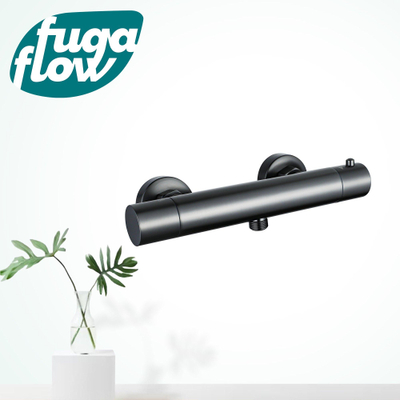 FugaFlow Eccelente Sobrado Badkamer Thermostatische Douchekraan - opbouw - Gunmetal PVD