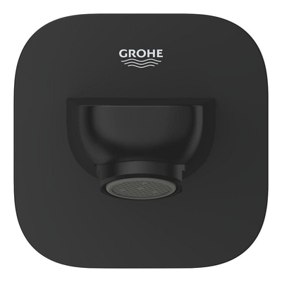 GROHE Cubeo baduitloop - mat zwart