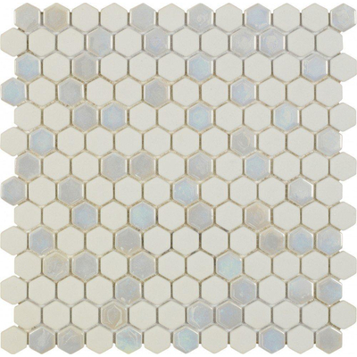 Dune Contract Mosaics Mozaiektegel - 29.7x30.1cm - 6.0mm - Wit - per stuk