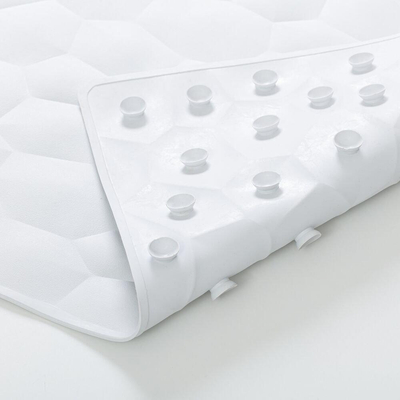 Sealskin Jade Tapis de bain - 40x70cm - Antidérapant - Blanc