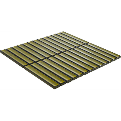 La mosaïque Mosaic Factory Sevilla - carreau mosaïque - 29,6x29,9cm - carrelage mural - Rectangulaire - Porcelaine Jaune Brillant