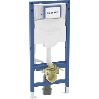 Geberit Duofix elektrisch wandcloset - 112cm sigma - 12cm en elektrische aansluitdoos - blauw
